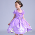 Crianças princesa roupas de bebê dos desenhos animados custome cosplay vestidos meninas sino vestidos de festa princesa